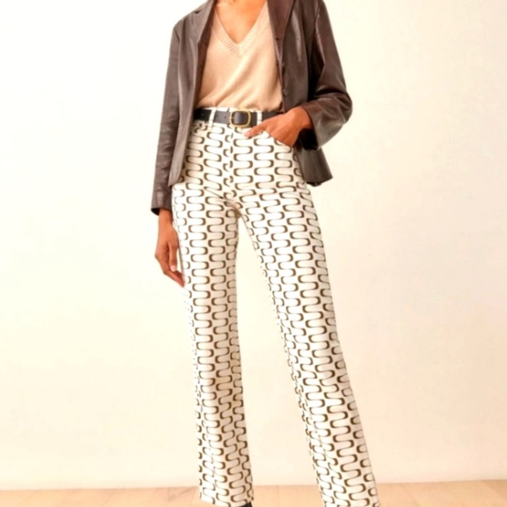 Reformation Mod High Rise Straight Jeans